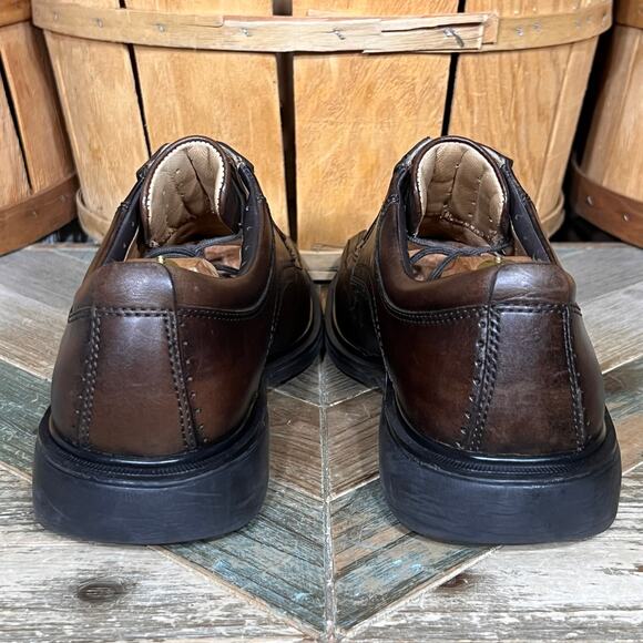 Clarks Unstructured Un Kenneth Brown Leather Comfort Lace-Up Oxfords Men Size 11 main image 10